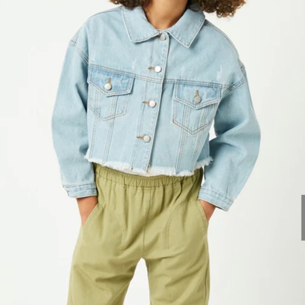 CROPPED CHILDREN DENIM JACKET